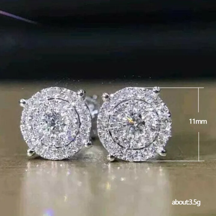Huitan%20Modern%20Women's%20Stud%20Earrings%20Simple%20Stylish%20Design%20Wedding%20Engagement%20Fashion%20Accessories%20Fancy%20%20Brilliant%20CZ%20Jewelry%20-%20Image%206
