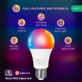 Smart Zigbee 3.0 LED Light Bulb Dimmable Color E27 E26 B22 RGBCW 2700-6500K Lamps For Alexa  Home Smartthings 110V 220V. 