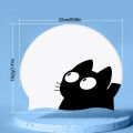 Cute Cat Swimming Cap For Long Hair Ears Protect Children Kids Waterproof Elastic Silicone Swim Pool Cap Bathing Caps Diving Hat.