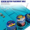 MECHANIC High-temperature Insulation Silicone Repair Mat Heat Resistance Work Pad for PCB BGA ESD Welding Solder Maintenance. 