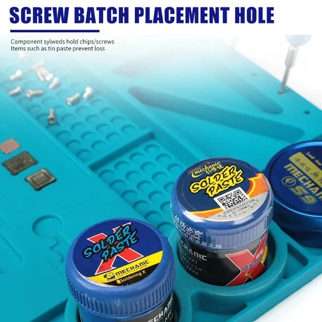 MECHANIC%20High-temperature%20Insulation%20Silicone%20Repair%20Mat%20Heat%20Resistance%20Work%20Pad%20for%20PCB%20BGA%20ESD%20Welding%20Solder%20Maintenance%20-%20Image%202