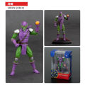 4 inches Original ZD Action Figure Toy Iron Man Scarlet Spider Miles Morales Spider-Man Venom Gwen Anime Movable Doll Model .