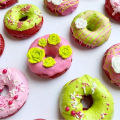 1PC 4 Holes Donut Silicone Mold High Temperature Resistant Big Donut Cake Pudding Jelly Chocolate DIY Mould Cake Baking Tools.