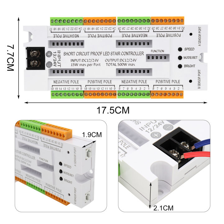 DIY%2032-Step%20Motion%20Sensor%20Stair%20Lights:%20PIR%20Auto%20Dimming,%20Speed%20Timer%20&%20Smart%20App%20Control%20for%20Dynamic%20Indoor%20Staircase%20Lighting%20-%20Image%204