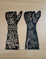 Henna Mehendi Stickers For girls ( Eid Special Design). 