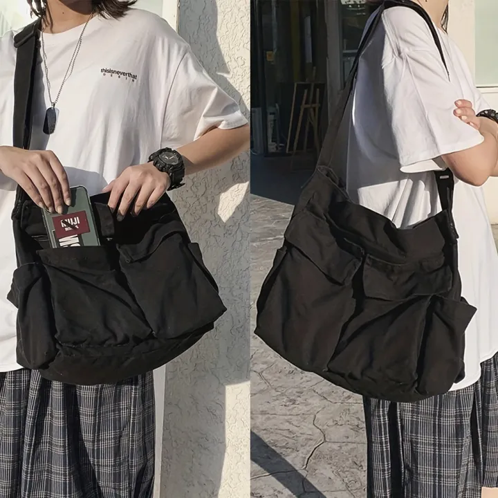Workwear%20Canvas%20Shoulder%20Bag%20Large%20Capacity%20Retro%20Messenger%20Bag%20New%20Student%20Class%20Messenger%20Bag%20-%20Image%205