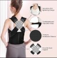 Unisex Magnetic Back Brace Posture Corrector Therapy Shoulder Belt For Lower And Upper Back Pain Relief. 