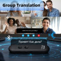MSAI T4 Smart Voice Translator 131 Languages Bluetooth APP 122 Languages Photo Translation Real-Time Two-Way for Travel Business.