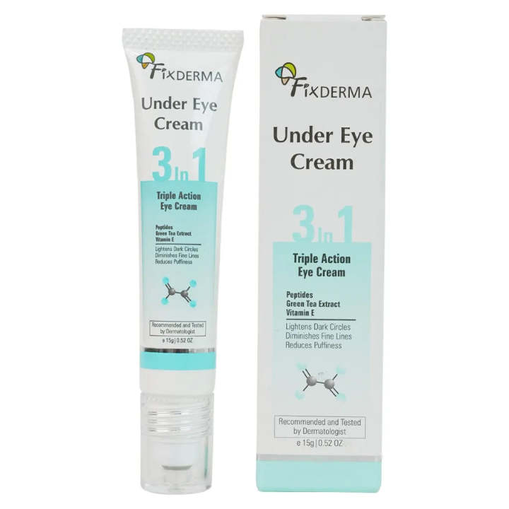 Fix Derma Under Eye Cream 15 gm | Dark Circles, Puffiness & Fine Lines
