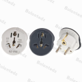 Korea EU Plug Adapter 16A 250V Travel Adapter Converter 2 Round Socket High Quality Universal AU US UK CN To EU KR Wall Socket. 