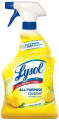 Lysol All Purpose Cleaner Spray, Lemon Breeze. 