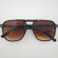 Women Men Square Sun Glasses Retro Polygon Sunglasses Female Black Vintage Fashion Ladies Oculos De Sol Double Beam Eyeglasses.