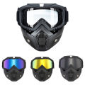 Goggles Full Face Hd Transparent Fog-proof Sand-proof Electric Welding Protective Glasses Versatile Breath-proof Windproof Mask. 