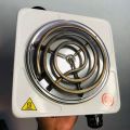 Electric Stove (CHULA) for cooking, Hot Plate heat up in just 2 mins, Easy to clean, 1000W.. 