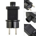 Power Adapter LED Fairy Light Transformer Driver IP44 31V Max 3.6W European Plug Adapter For Low Voltage String Projector. 