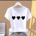 Women Print Floral Sports Fashion Casual Explosive Short Sleeve T-shirt Graphic Tshirts Women Clothes Oversized T Shirt.