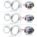 2Pcs Dosing Funnel 51/54/58mm With Puck Screen, Espresso Coffee Dosing Ring with 6 Magnets For 51/54/58mm Portafilters. 