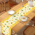 Bee Hive Theme PE Tablecloth Happy Birthday Party Decor Kids Wedding Baby Shower Party Supplies Kitchen Dining Table Cover. 