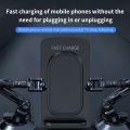 Wireless Charger Phone Holder Dock Desktop Stand For iPhone 17 16 15 14 13 12 Pro Max S25 Fast Charging Station.