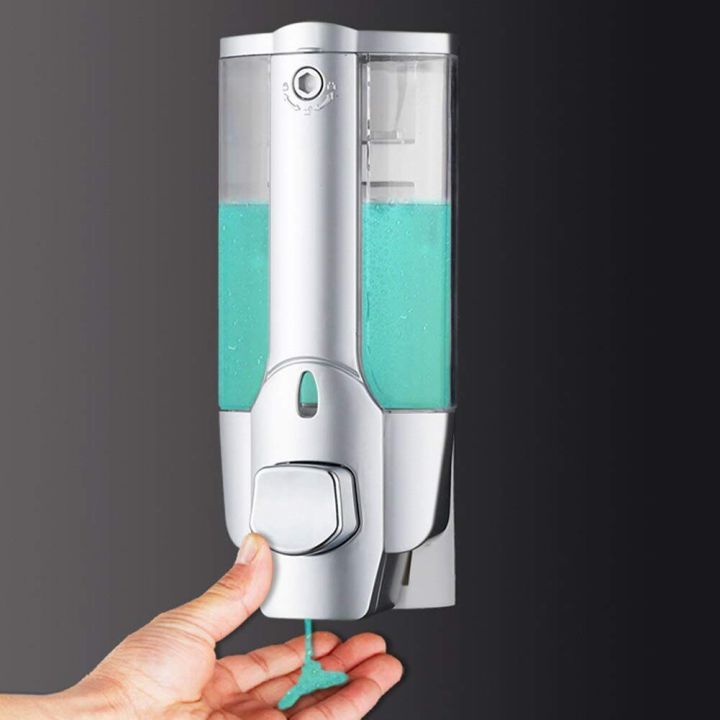 Wall%20Mounted%20Liquid%20Soap,Shampoo%20and%20Hand%20wash%20Dispenser%20for%20Sink%20Bathroom%20350%20ml%20-%20Image%202