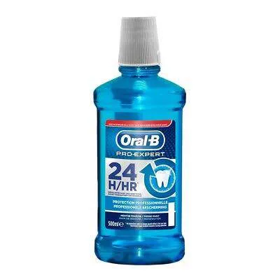 ORAL B FRESH MINT MOUTH WASH 500ML