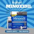 Original Kirkland Minoxidil 5% | 1 Month Supply + Free Dropper | USA Imported. 