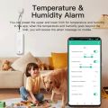 Tuya Smart Home WiFi Temperature Humidity Sensor Waterproof Thermometer Smart Life Remote Control Support  Assistant Alexa. 