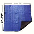 Heavy-Duty Mobile Blanket for Furniture Packaging Thick Moving Blanket Durable Protection for Household Goods Transportation. 