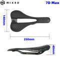 MIXED Ultra Light 7D MAX Carbon Saddle Road Bike 140MM Bicycle Seat 108G Cycling Parts. 