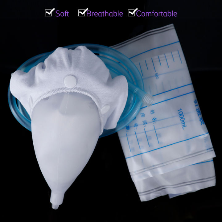 Urine%20Collector%20Hypo-allergenic%20Medical%20Silicone%20Adults%20Urinal%20with%20Urine%20Catheter%20Bags%201000ML%20Breathable%20Women%20Men%20Elder%20-%20Image%204