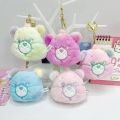 Ys178 cute key chain bear pendant plush toy cute key chain. 