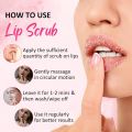 Lip Scrub , SUGAR LIP SCRUB 95% Reduction in Dry & Dark Lips & Pigmentation | Heals Dry & Chapped Lips | With Natural Sugar, Cold Pressed Oils & Coffee Scrub, Lip polishing, Chapped Lips Scrub. 