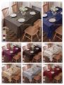 Modern Classic PVC Tablecloth 6/8 Seater Rectangle/Oblong 60x90/102cm Elegant Dining Table Cover. 
