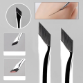 2/5Pc Karsyngirl Upgrade Blade Eyeliner Brush Ultra Thin Fine Angle Flat Eyebrow Brush Under The Eyes Place Precise Detail Brush.