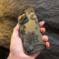 Luxury Lace Florals Graphic Phone Case For iPhone 15 14 13 12 11 Pro Max XS X XR 7 8 Plus SE 2022 Shockproof Matte Bumper Cover. 