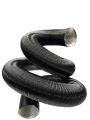 Air Diesel Heater 75mm Diameter 2M Length Duct Pipe Tube Hose Outlet Exhaust Joiner Connector For Webasto Eberspaecher Car Truck.