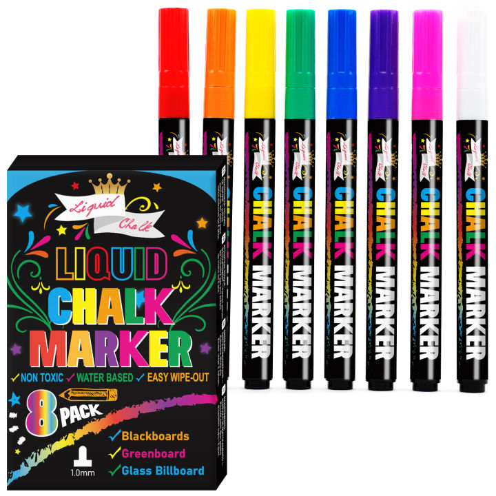 Liquid%20Chalk%20Pens-Extra%20Fine%20Tip%20Chalk%20Markers%20(8%20Pack%201mm%20Point),Dry%20Erase%20Marker%20Pens%20for%20Blackboard,Chalkboards,Windows,Glass%20-%20Image%207