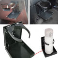 VIKEFON Car Beverage Holder Car Multi-Function Storage Rack Cola Cup Holder Beverage Holder Folding Cup Holder With Screws.