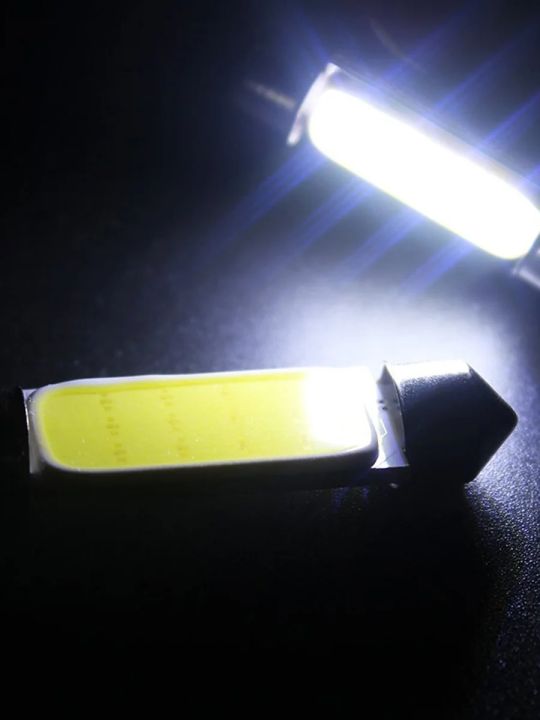 10Pcs/Lot%20C5W%20LED%20Bulb%20Festoon%2031/36/39/41mm%2012V%2024V%20COB%206500K%20White%20Car%20Interior%20Dome%20Reading%20Lights%20Trunk%20License%20Plate%20Lamp%20T%20-%20Image%205