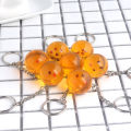 Anime Dragon Ball Series Keychain Charms Accessories 1-7 Star Dragon Balls Cosplay Keyring Car Keyring Pendant Holder Toys Gift. 