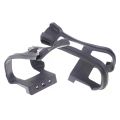 1Pair Bike Strapless Toe Pedal Clips Black Ultra-light Bicycle Pedal Half Clips With Screws Cycling Accessories. 
