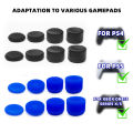 8PCS Thumb Stick Grip Cap Controller Silicone Analog Rubber Cap For PS5/PS4/Xbox Series X/S/Switch Pro Gamepad Accessories.