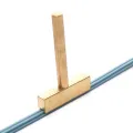40W Soldering Iron T Tip T-head Copper T-Tips Rubber Cable Hot Press For LCD Screen Pixel Flex Cable Repair. 