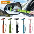 Car Rearview Mirror Wiper Cleaning Tool Auto Glass Mist Cleaner Scraper Car Accessories Handle Telescopic Window Cleaning Brush. 