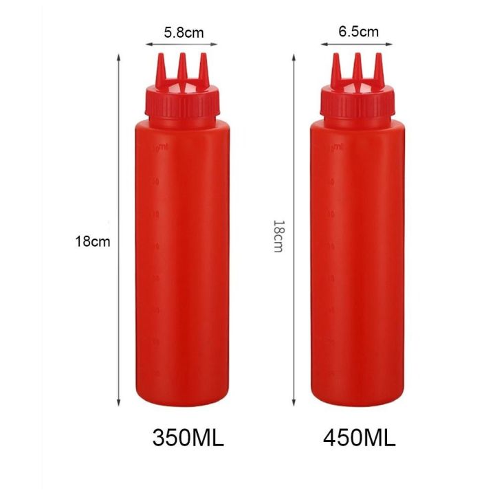 Plastic%20Squeezing%20Sauce%20bottle%20New%20Squeezable%20Graduated%20Jam%20Container%20Salad%203%20Nozzles%20Gravy%20Boats%20-%20Image%206