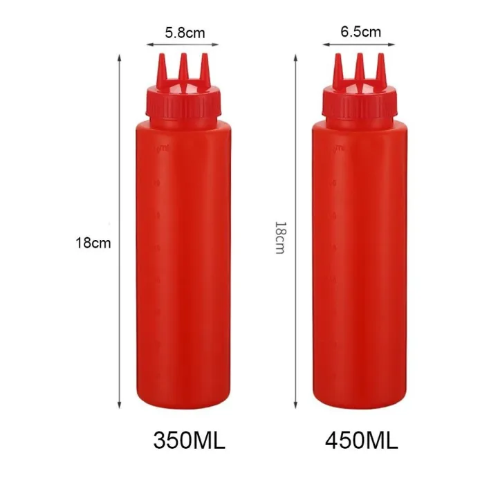 Plastic%20Squeezing%20Sauce%20bottle%20New%20Squeezable%20Graduated%20Jam%20Container%20Salad%203%20Nozzles%20Gravy%20Boats%20-%20Image%206