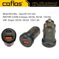Car Charger type C new!! Dz3 36W with 2 channel qc/pd (usb/) support 12V-24v qc3.0 1 pc quick charge car charger adapter charger mobile phone charger cb14 FHA WACA caflas. 