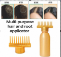 Pack of 3 & 1 Hair Oil Bottle With Comb | Best For Dandruff & Hair Fall | Anti Lice Comb | Imported Multipurpose Applicator | multiple packs. 