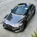 Premium Black Mirror Chrome Vinyl Wrap Self Adhesive Decal Film Air Release DIY Automotive Car Wrapping Foil.