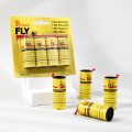 NEW Fly Sticky Paper Strip Strong Glue Double Sided Flies Paper Strips Flying Insect Bug Mosquitos Catcher Roll Tape. 
